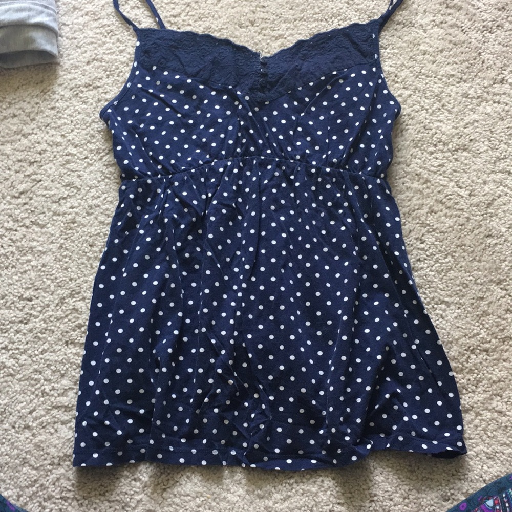H&M Mama Polka Dot Maternity Shirt